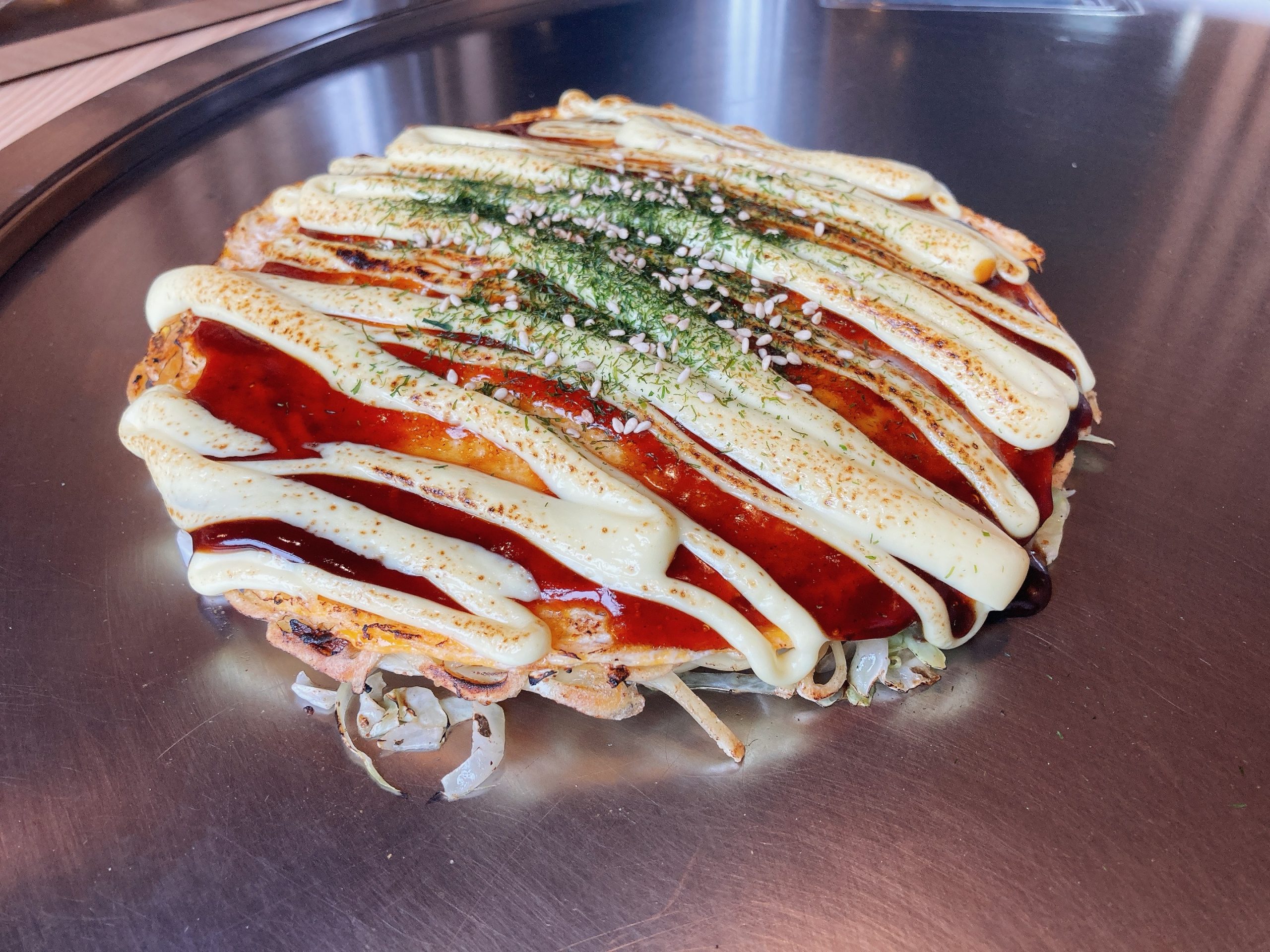 ついに！！お好み焼きの新メニューが出ます！座敷があるお好み焼き屋に行くなら広島安佐南区のちんちくりんへ！【お好み焼・鉄板焼 ちんちくりん COCORO店】