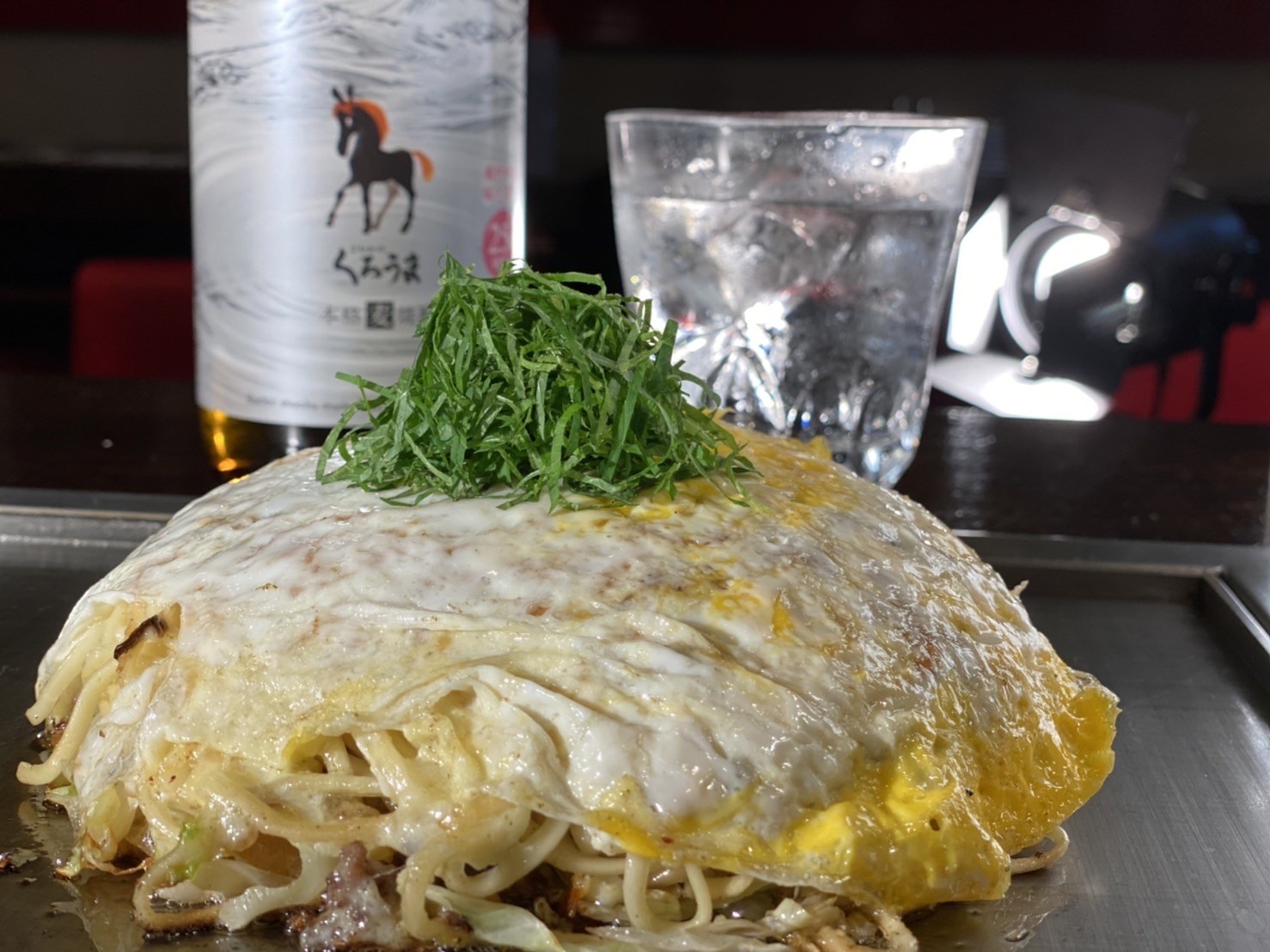 広島中区で居酒屋をお探しなら！本日のおすすめ「塩おこセット」【お好み焼・鉄板焼 ちんちくりん 流川店】