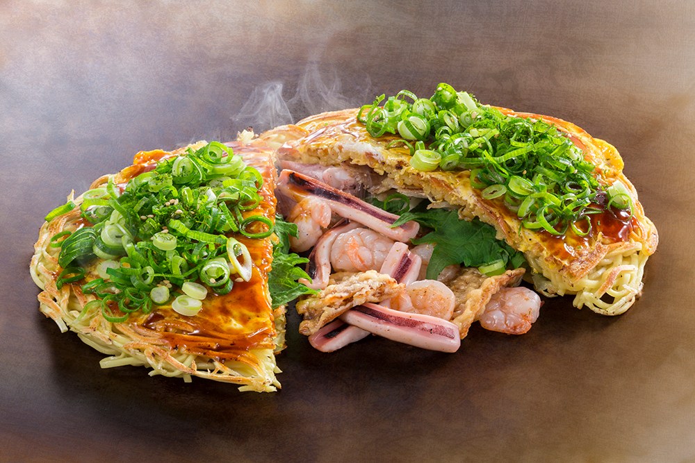 【お好み焼き×鉄板焼き×ちんちくりん】アツアツのお好み焼きを食べるならちんちくりんへ♪