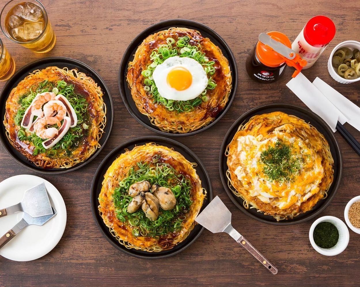 お好み焼きを食べるなら「ちんちくりん」へ @ちんちくりん ／居酒屋／お好み焼き／鉄板焼き／テイクアウト／お好み焼き／飲み放題