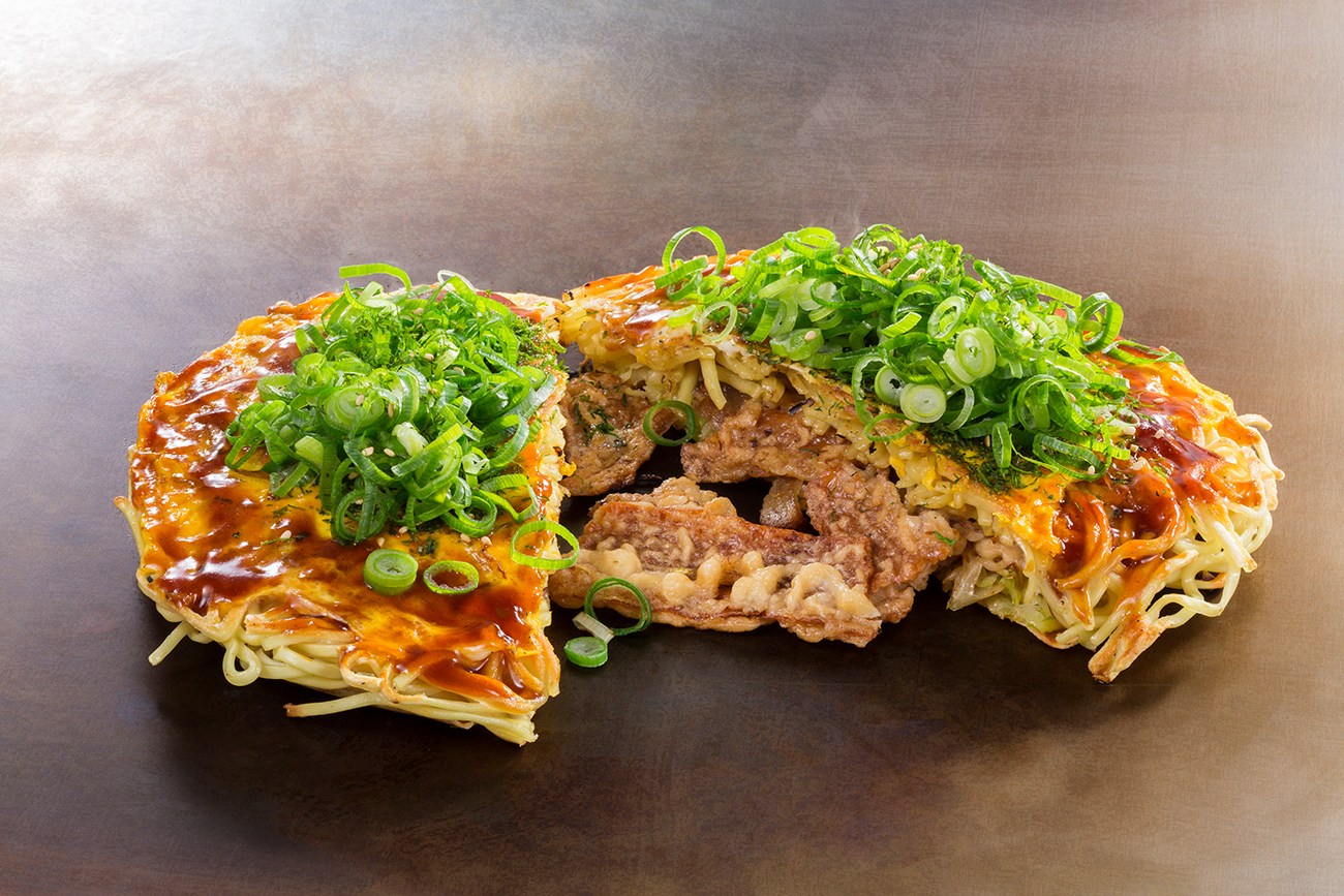 【お好み焼き×ネギ×トッピング×広島】ちんちくりんではお好み焼きのトッピングが沢山♪